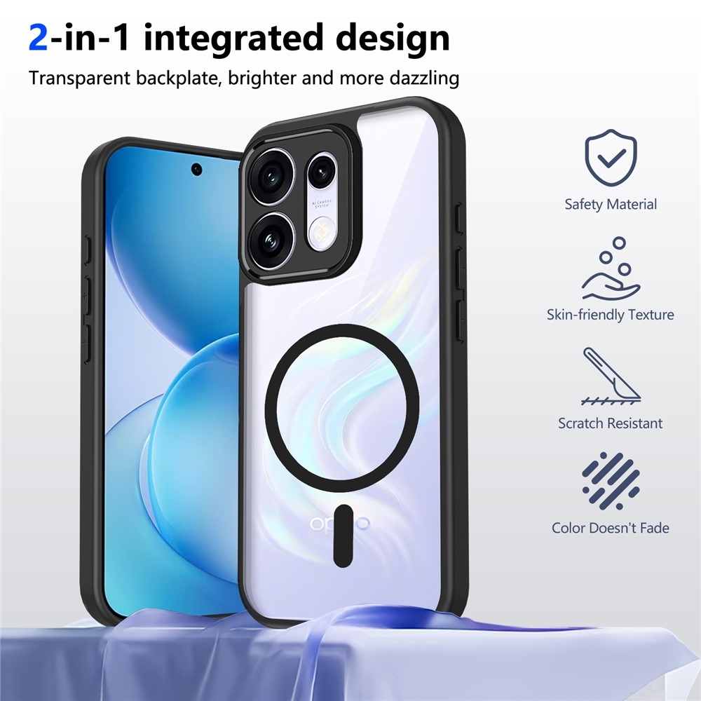 Skin gelový obal s pevnými zády a MagSafe na Oppo Reno 16 Pro 5G/Oppo Reno 16 5G
