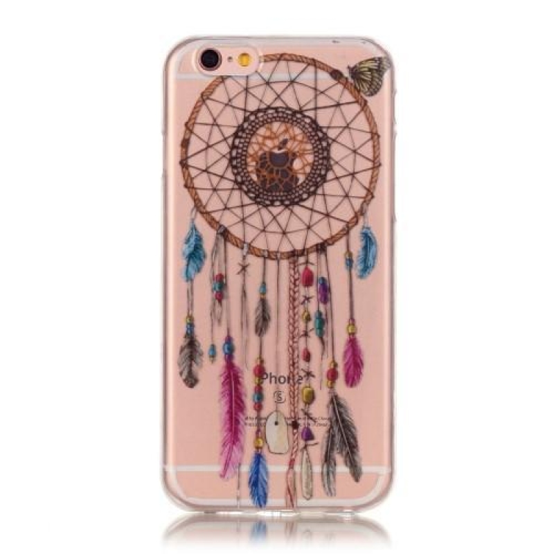 Skin gelový průhledný obal na iPhone 6 Plus a iPhone 6s Plus - lapač snů
