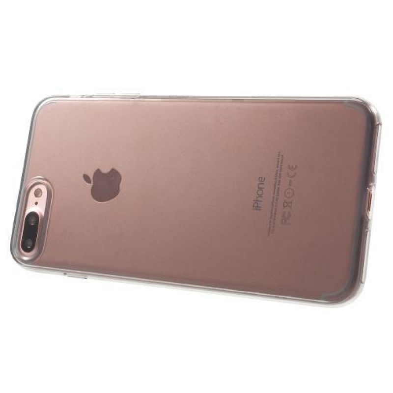 SkinCase gelový obal na iPhone 7 Plus a 8 Plus - šedý