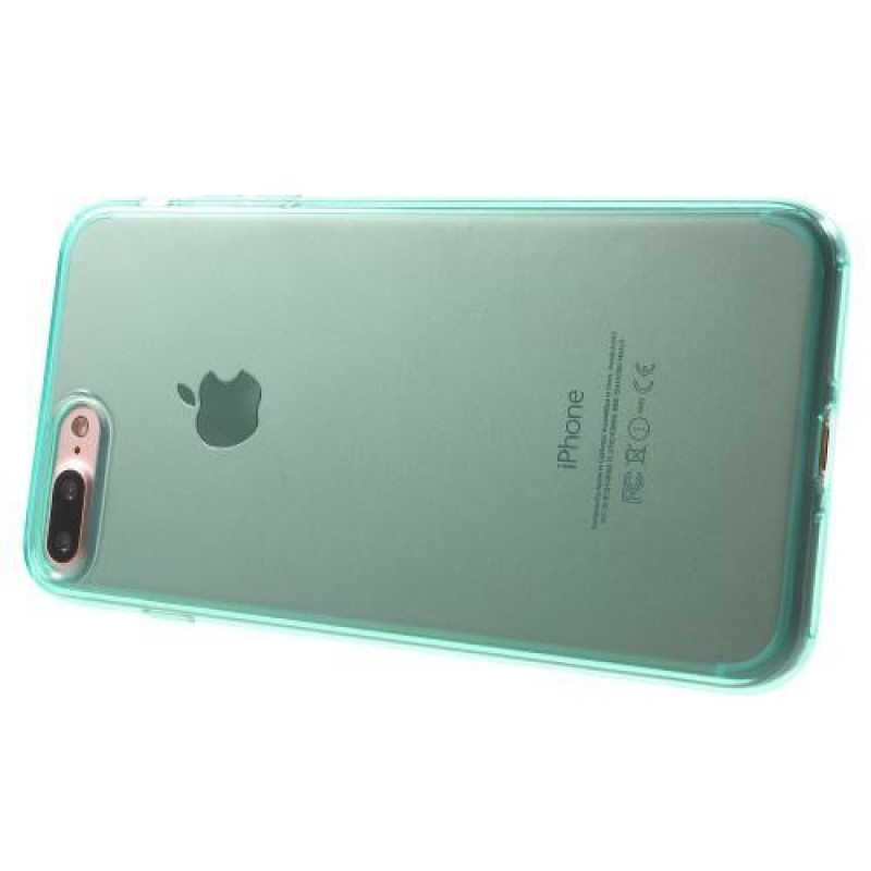 SkinCase gelový obal na iPhone 7 Plus a 8 Plus - zelený