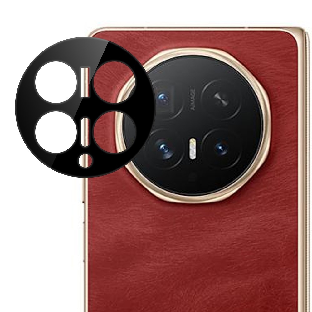 Sklo čočky fotoaparátu na mobil Honor Magic V6 - černé