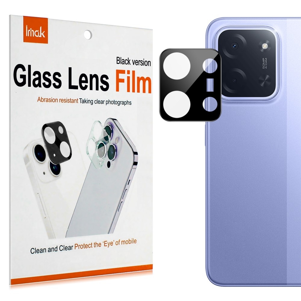 Sklo čočky fotoaparátu na Xiaomi Poco C85 (171mm) - černé