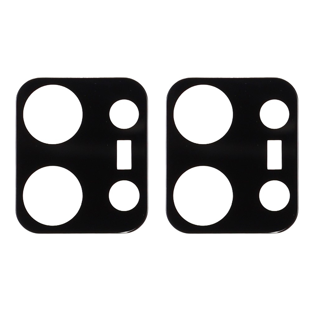 Sklo čočky fotoaparátu na Xiaomi Poco C85 4G (171mm) 2ks - černé