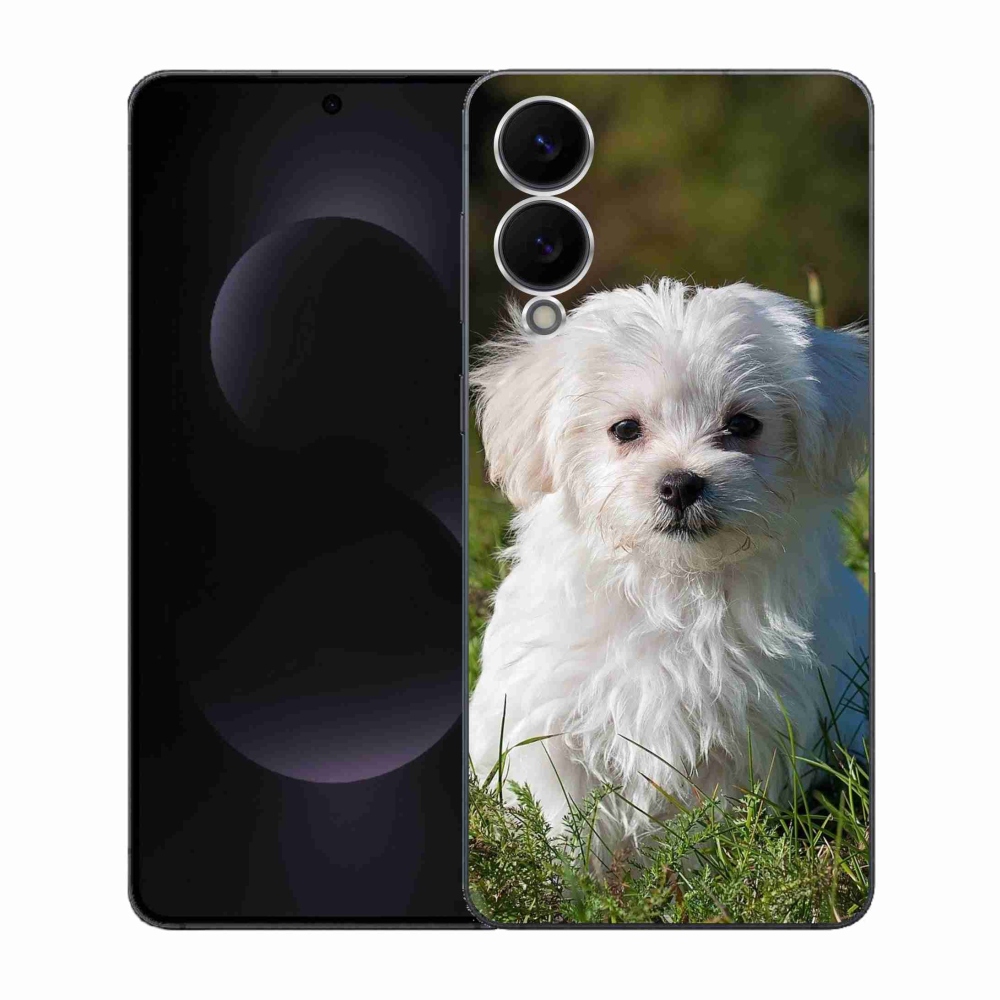 Gelový kryt mmCase na Samsung Galaxy S25 Edge - bišonek