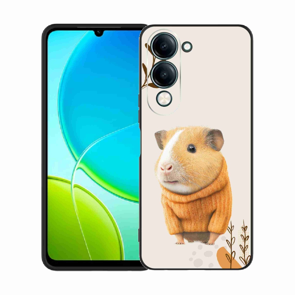 Gelový kryt mmCase na Vivo Y29s 5G - morče ve svetru