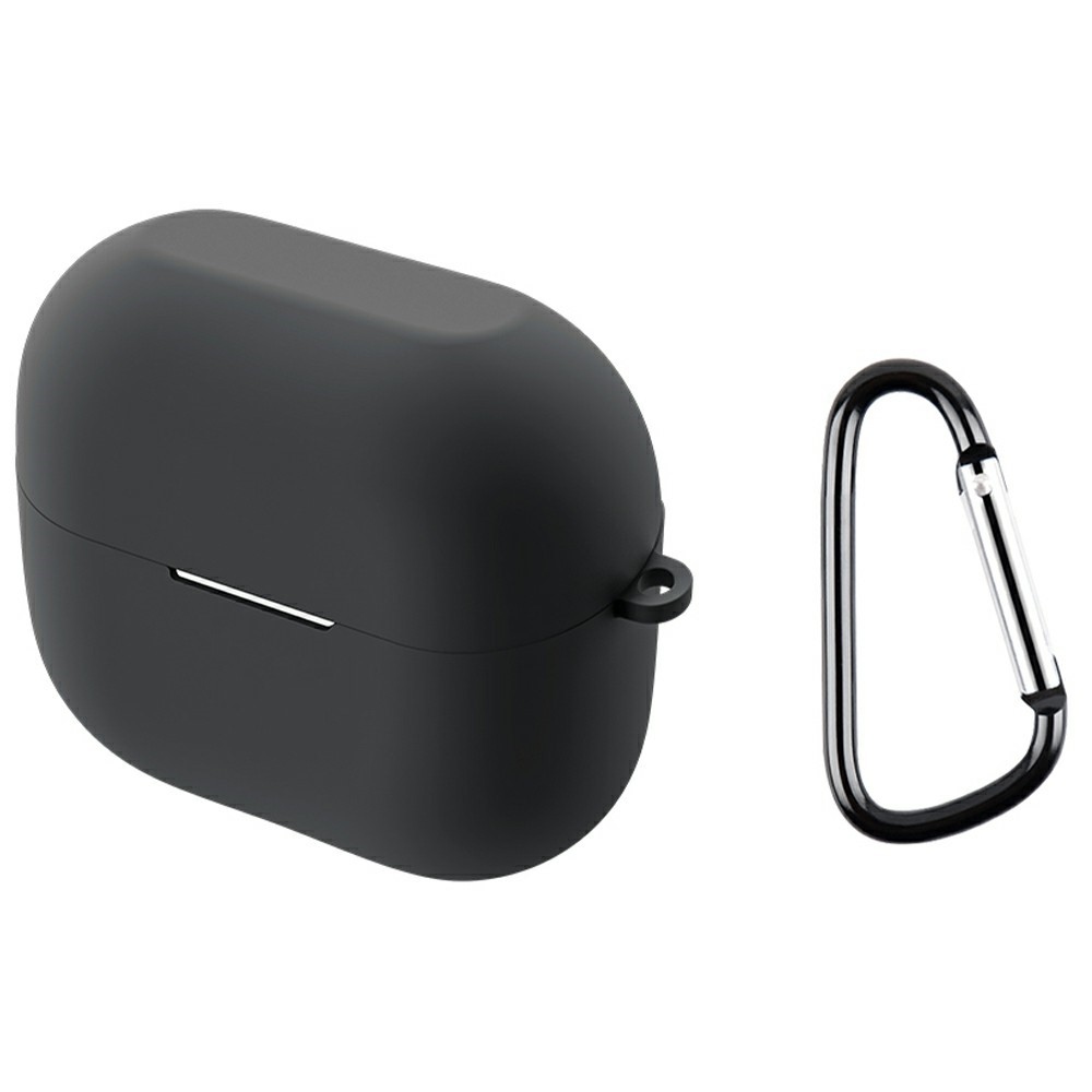 Sleeve silikonový obal s karabinou na Samsung Galaxy Buds3 FE - šedý