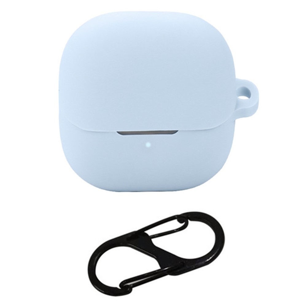 Sleeve silikonový obal s karabinou na Xiaomi Buds 5 - světlemodrý