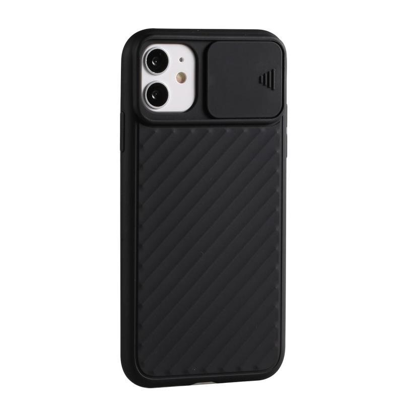 Slide gelový obal na mobil iPhone 12 mini - černý