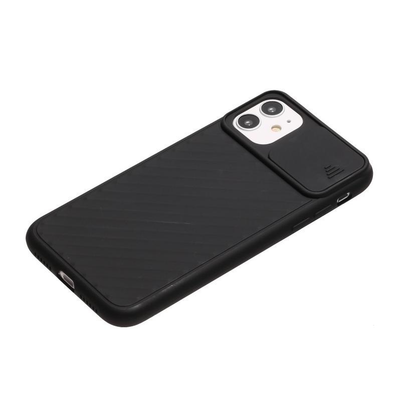 Slide gelový obal na mobil iPhone 12 mini - černý