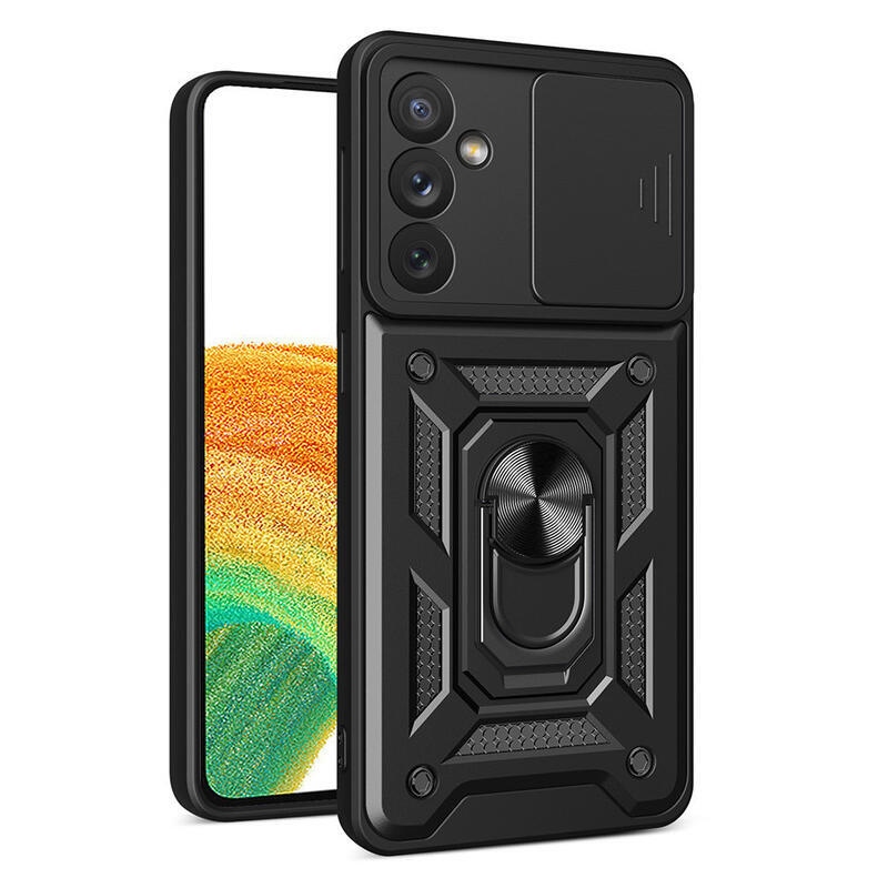 Slide odolný hybridní kryt na Samsung Galaxy A34 5G - černý