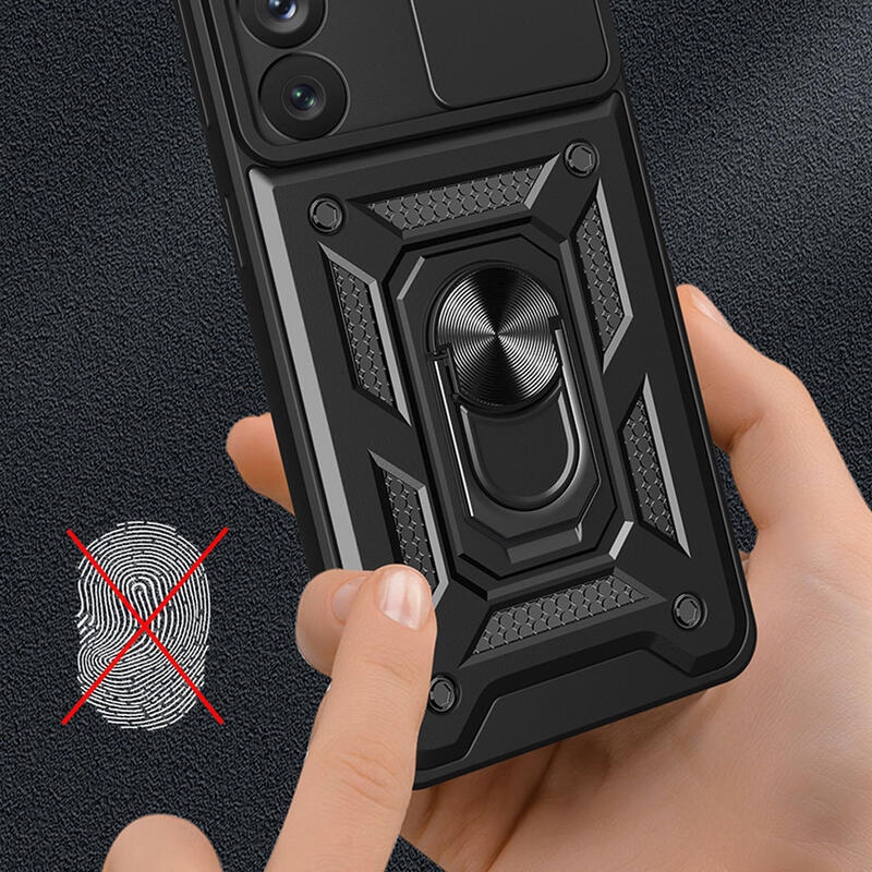 Slide odolný hybridní kryt na Samsung Galaxy A54 5G - černý