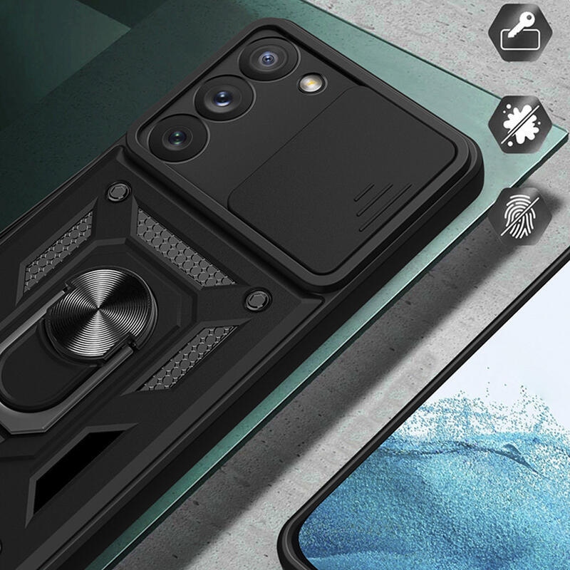 Slide odolný hybridní kryt na Samsung Galaxy A54 5G - černý
