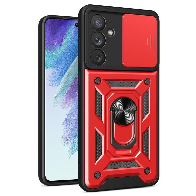 Slide odolný hybridní kryt na Samsung Galaxy A54 5G - červený