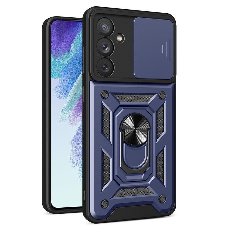 Slide odolný hybridní kryt na Samsung Galaxy A54 5G - modrý