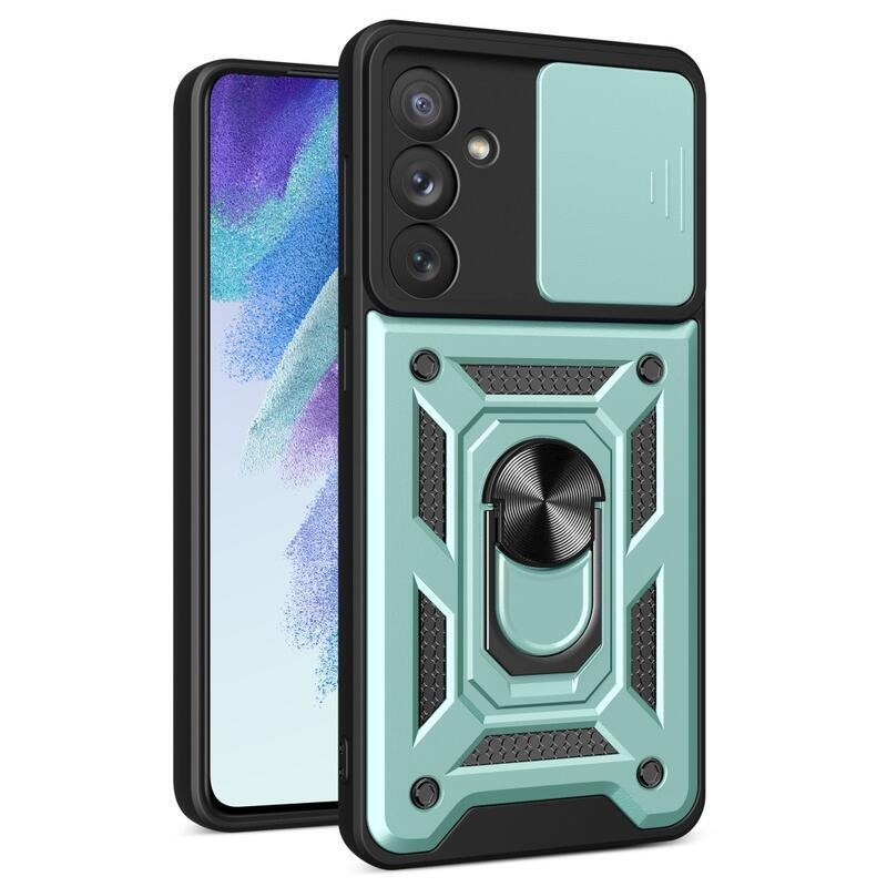 Slide odolný hybridní kryt na Samsung Galaxy A54 5G - zelený