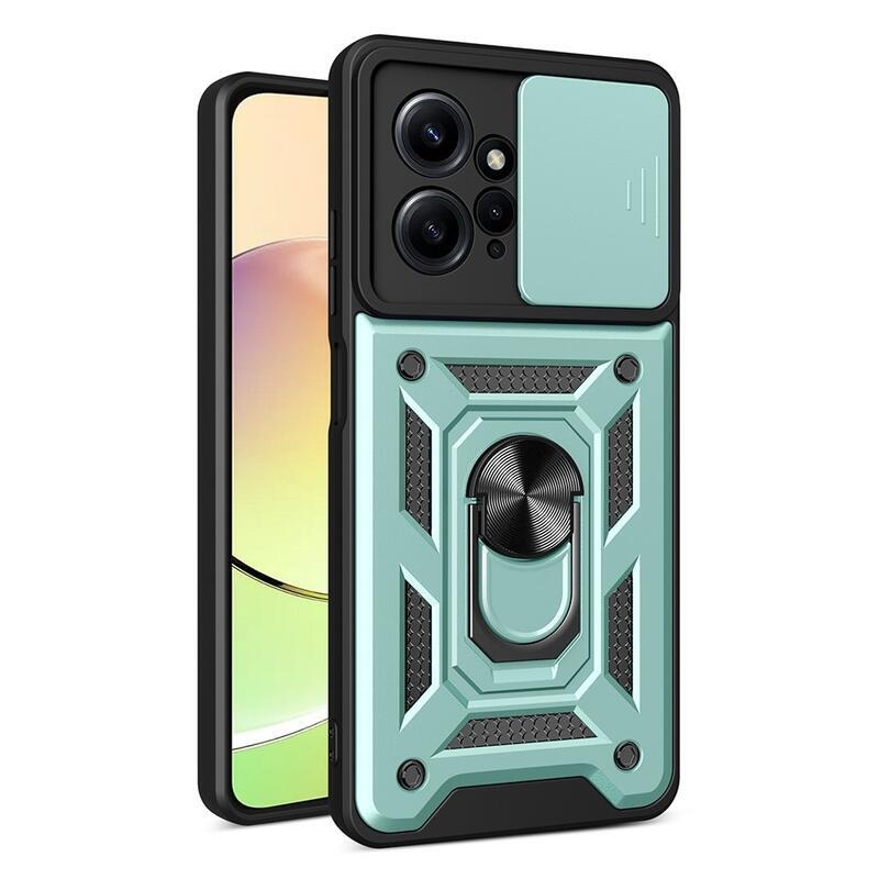 Slide odolný hybridní kryt na Xiaomi Redmi Note 12 4G - zelený