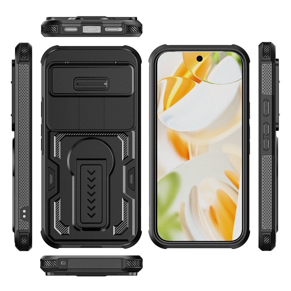 Slide odolný kryt na Google Pixel 11 Pro XL / 10 Pro XL - černý