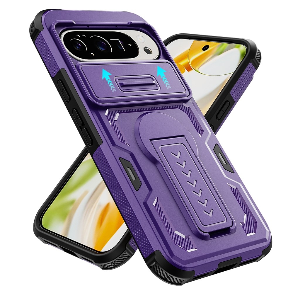 Slide odolný kryt na Google Pixel 11 Pro XL / 10 Pro XL - fialový