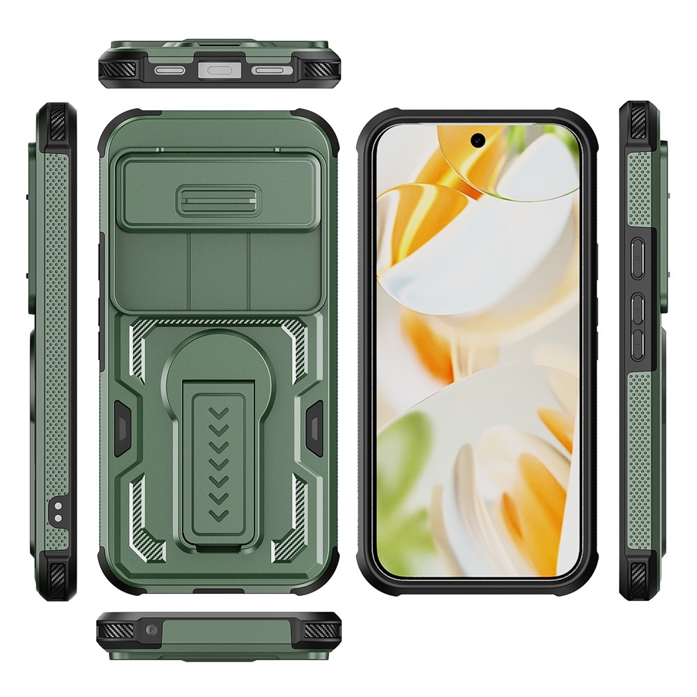 Slide odolný kryt na Google Pixel 11 Pro XL / 10 Pro XL - zelený