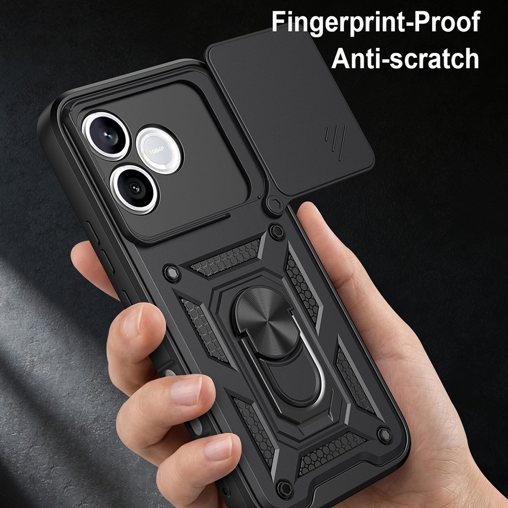 Slide odolný kryt na Honor 600 Lite 5G - černý
