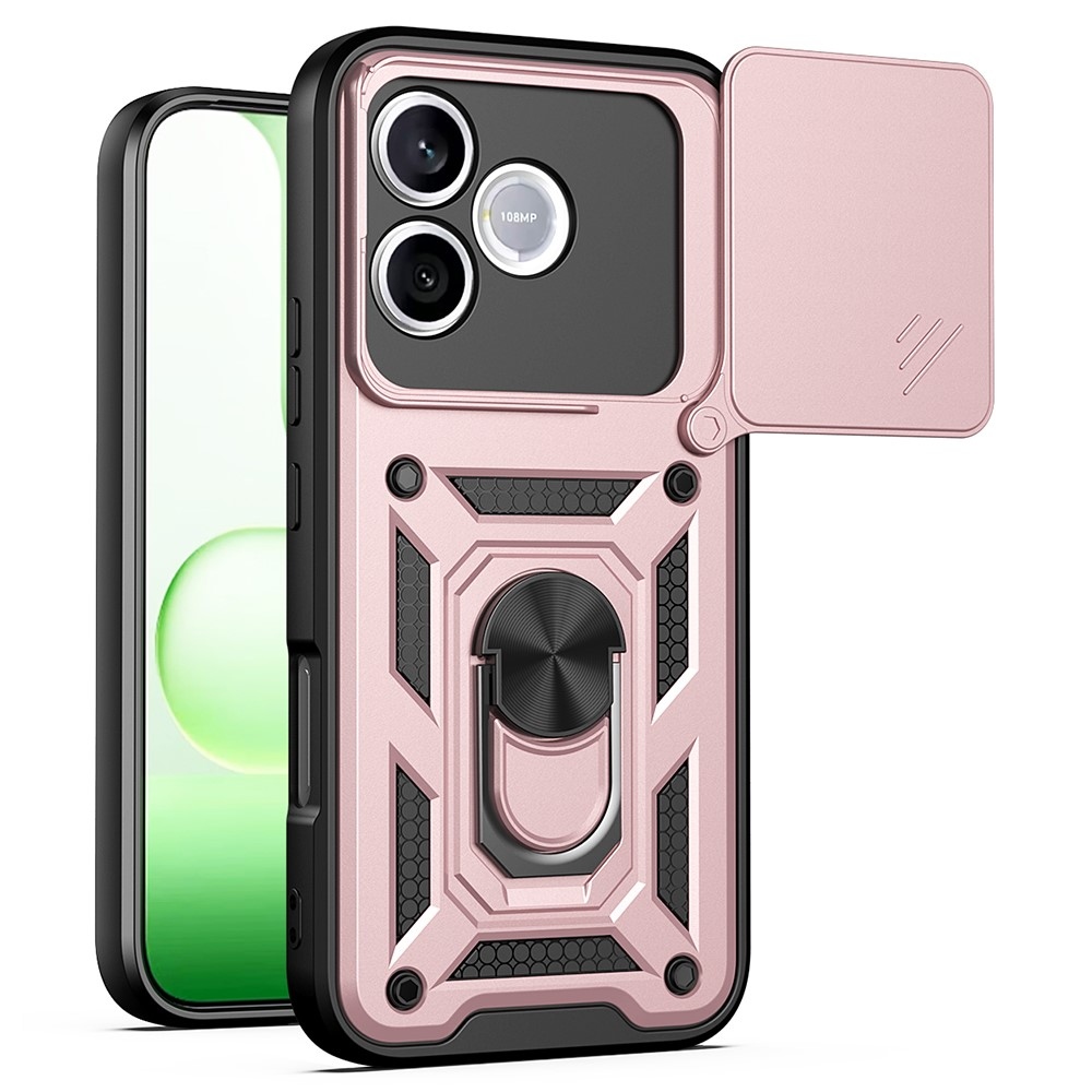 Slide odolný kryt na Honor 600 Lite 5G - růžovozlatý