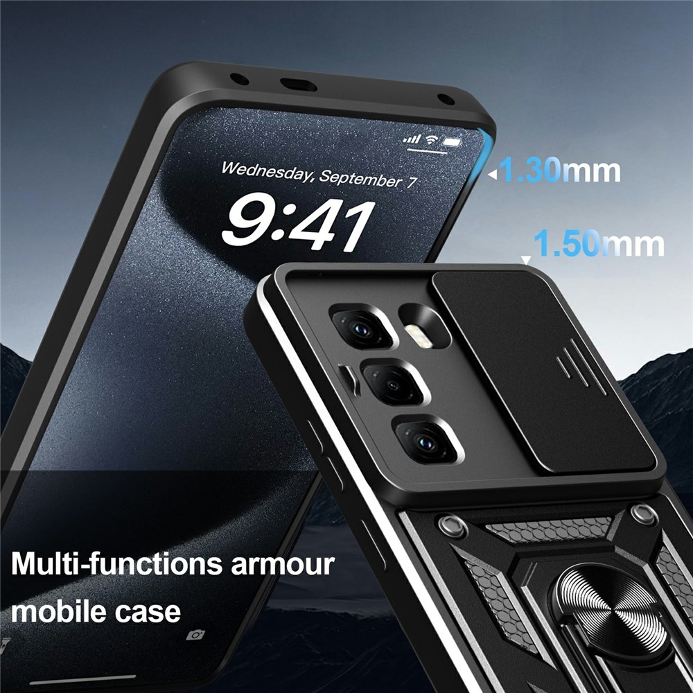 Slide odolný kryt na Infinix Hot 50 Pro - černý