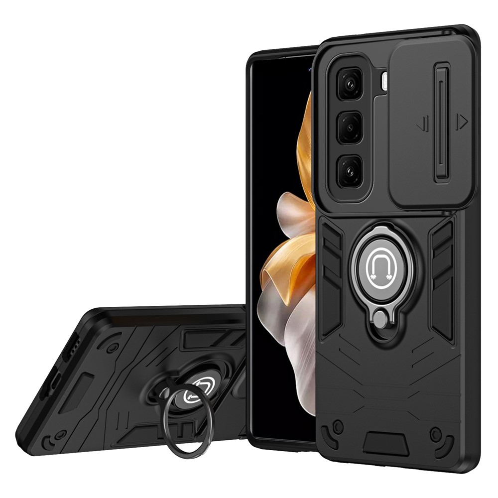 Slide odolný kryt na Infinix Hot 50 Pro+ - černý