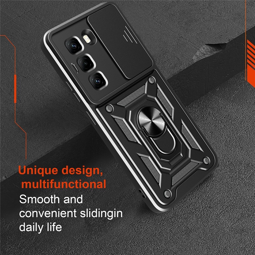 Slide odolný kryt na Infinix Hot 50 Pro - černý