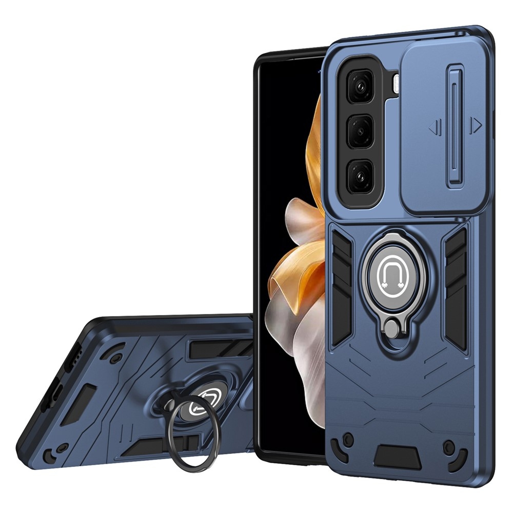 Slide odolný kryt na Infinix Hot 50 Pro+ - modrý