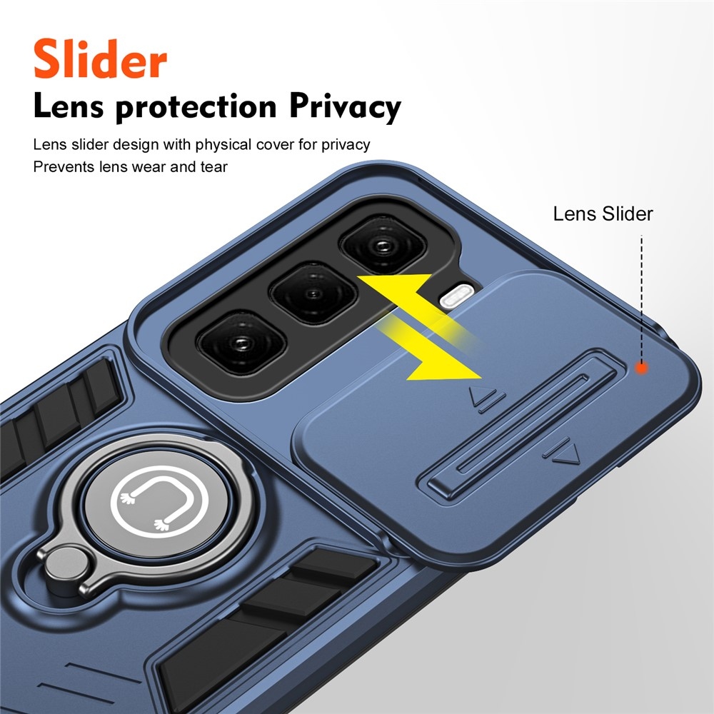 Slide odolný kryt na Infinix Hot 50 Pro+ - modrý