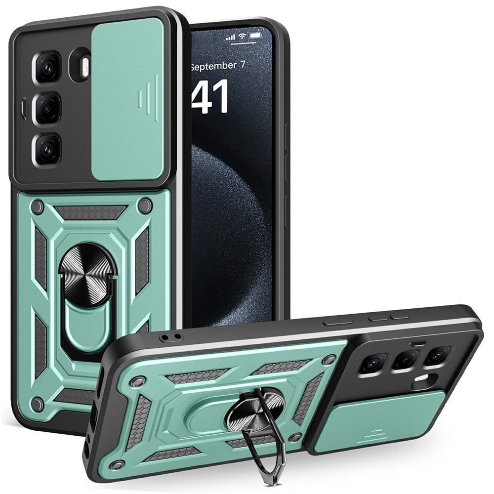 Slide odolný kryt na Infinix Hot 50 Pro - zelený