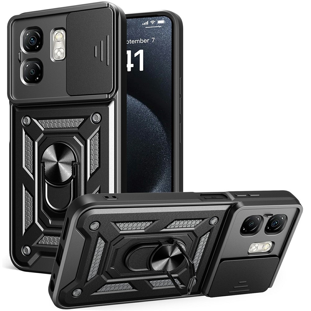 Slide odolný kryt na Infinix Hot 50i/Smart 9 - černý