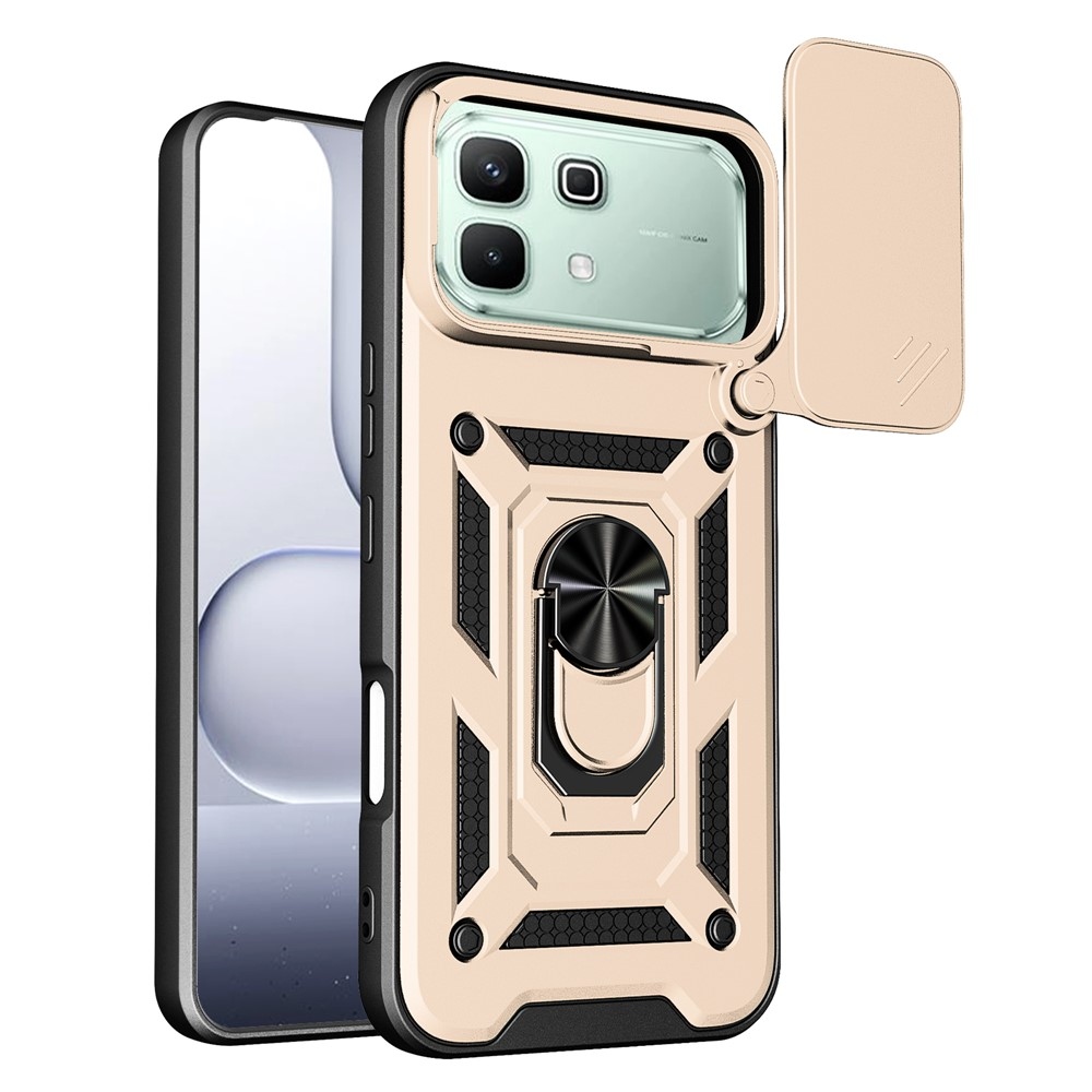 Slide odolný kryt na Infinix Note 60 5G/Note 60 Pro 5G - zlatý