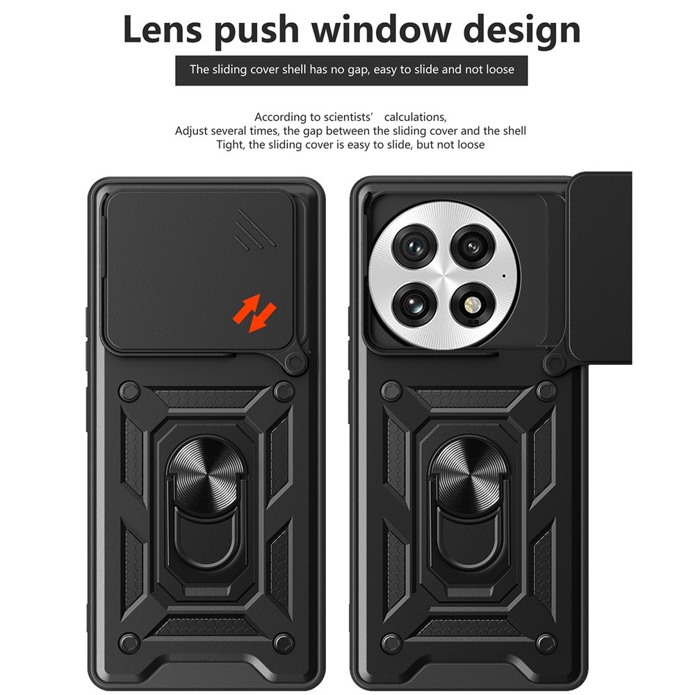 Slide odolný kryt na mobil OnePlus 13 - černý