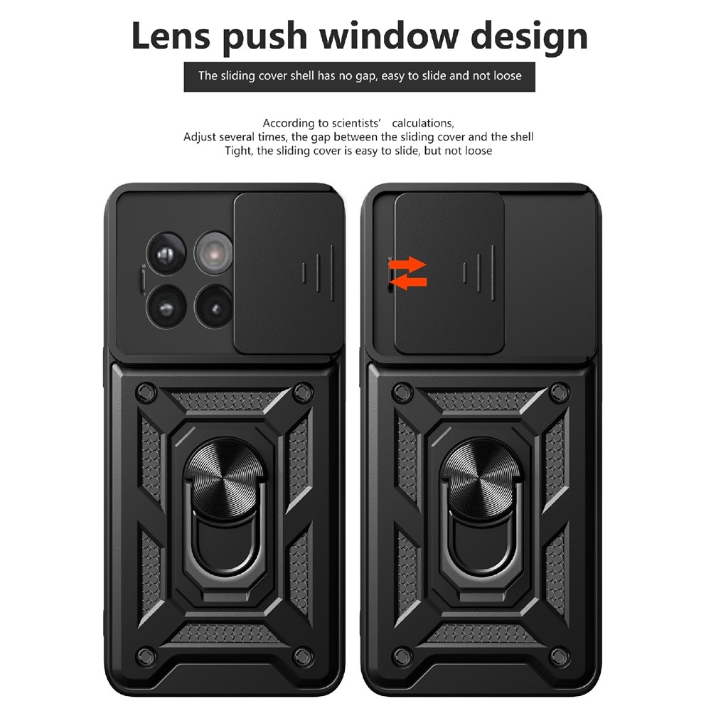 Slide odolný kryt na mobil OnePlus 13R 5G - černý