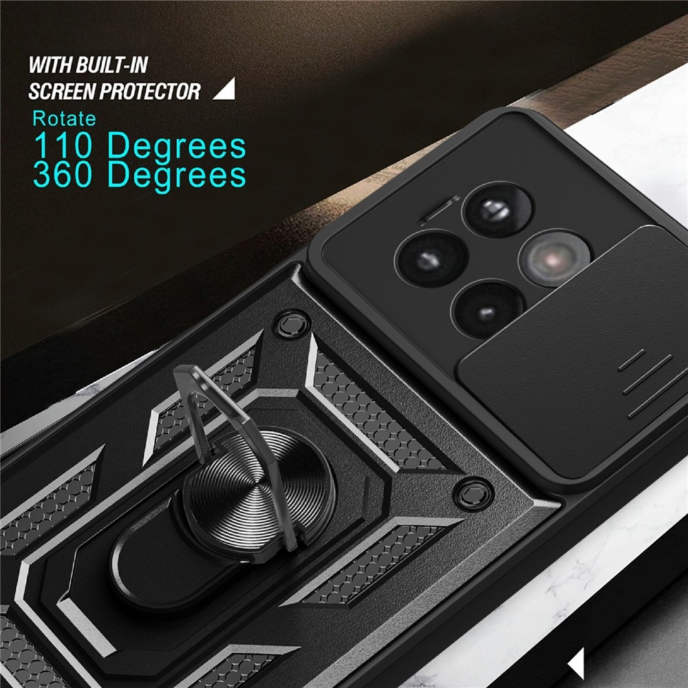 Slide odolný kryt na mobil OnePlus 13R 5G - černý