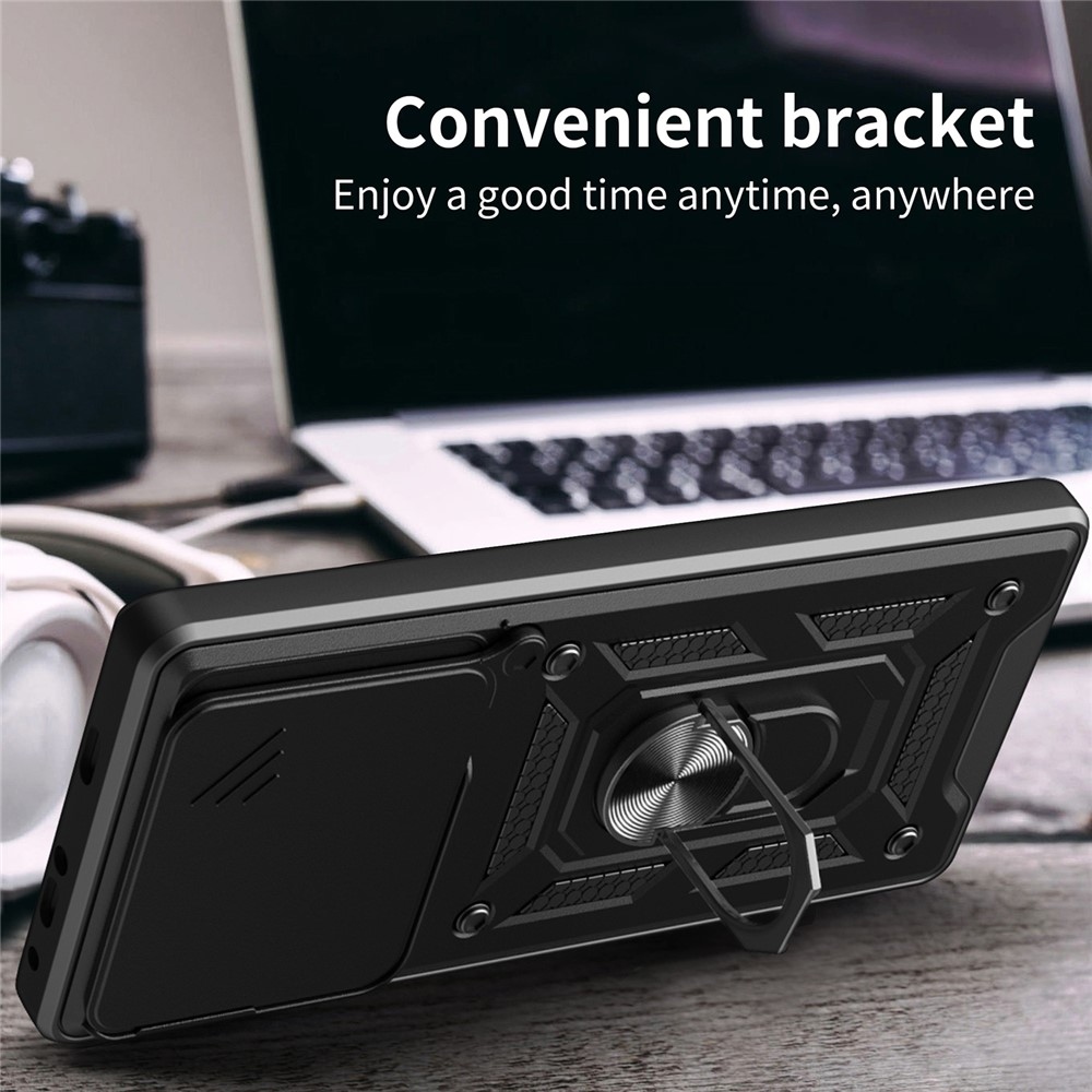 Slide odolný kryt na mobil Oppo Find X9 5G - černý