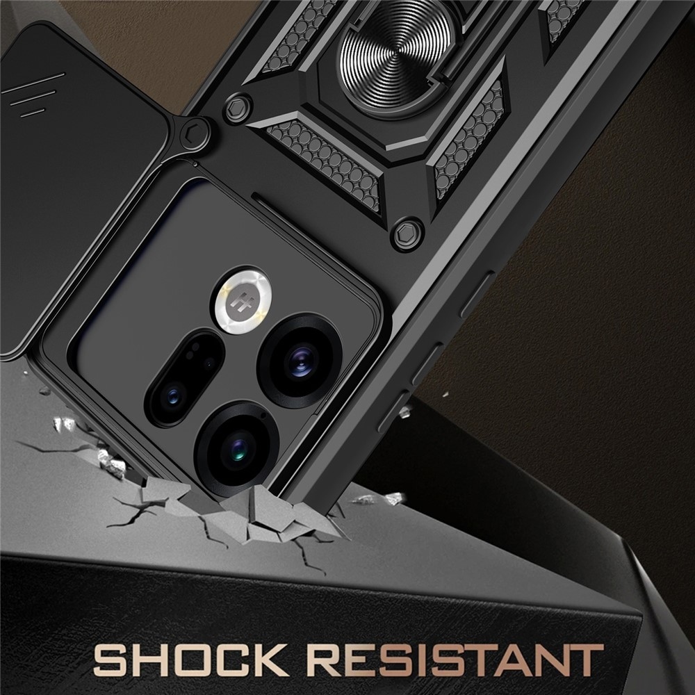 Slide odolný kryt na mobil Oppo Find X9 5G - černý