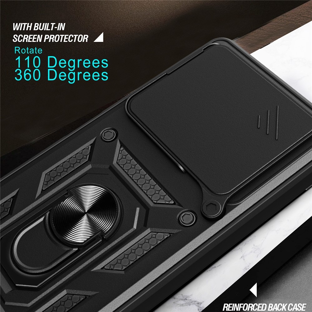 Slide odolný kryt na mobil Oppo Find X9 5G - černý