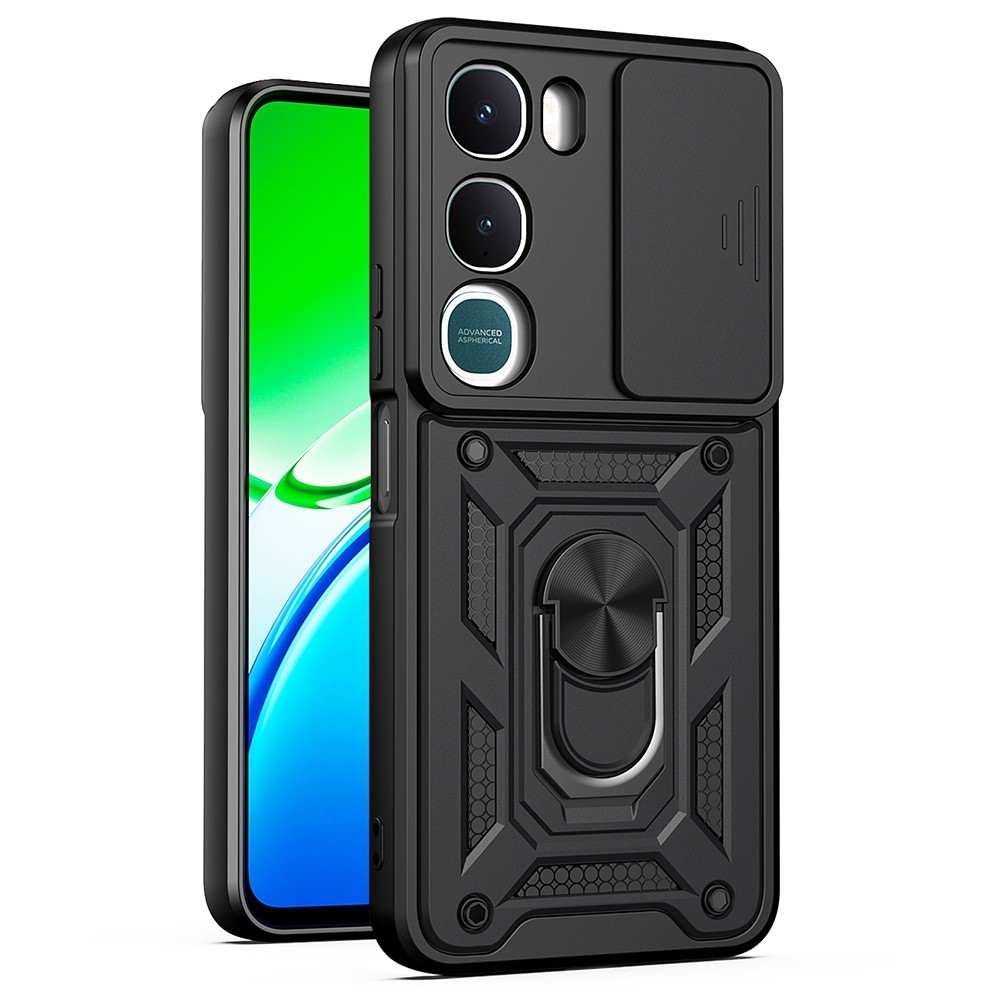 Slide odolný kryt na mobil Vivo Y31 5G - černý