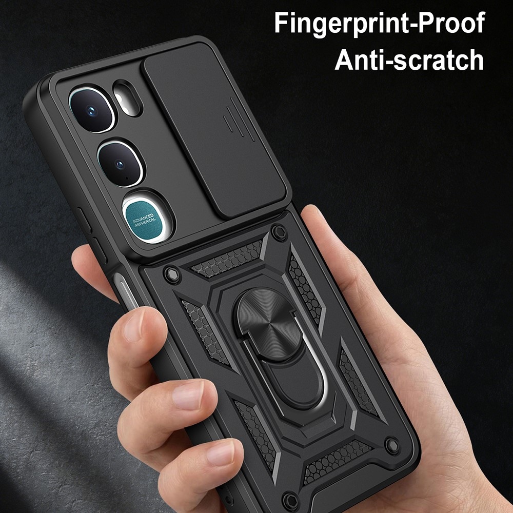 Slide odolný kryt na mobil Vivo Y31 5G - černý