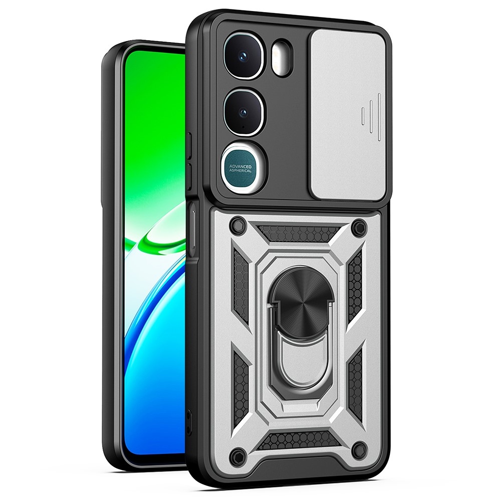 Slide odolný kryt na mobil Vivo Y31 5G - stříbrný