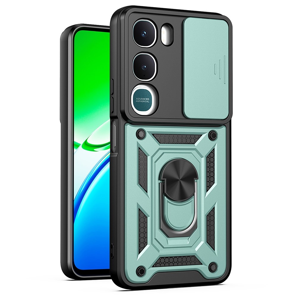 Slide odolný kryt na mobil Vivo Y31 5G - zelený