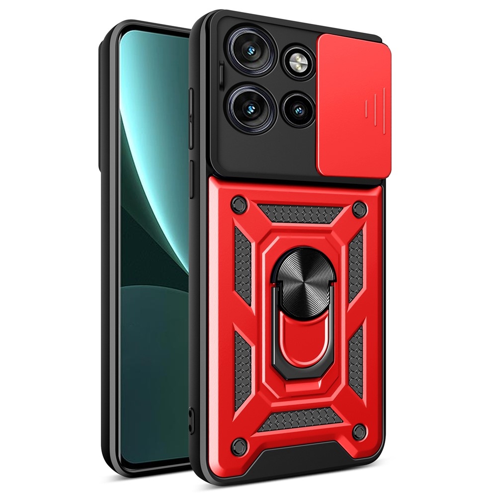 Slide odolný kryt na Motorola Edge 50 Neo 5G - červený