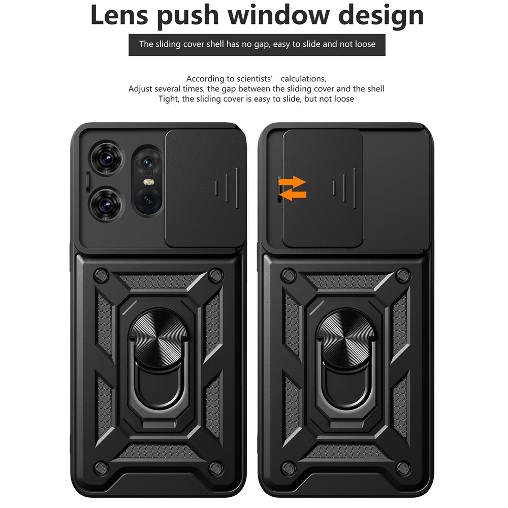 Slide odolný kryt na Motorola Edge 50 Pro 5G - černý