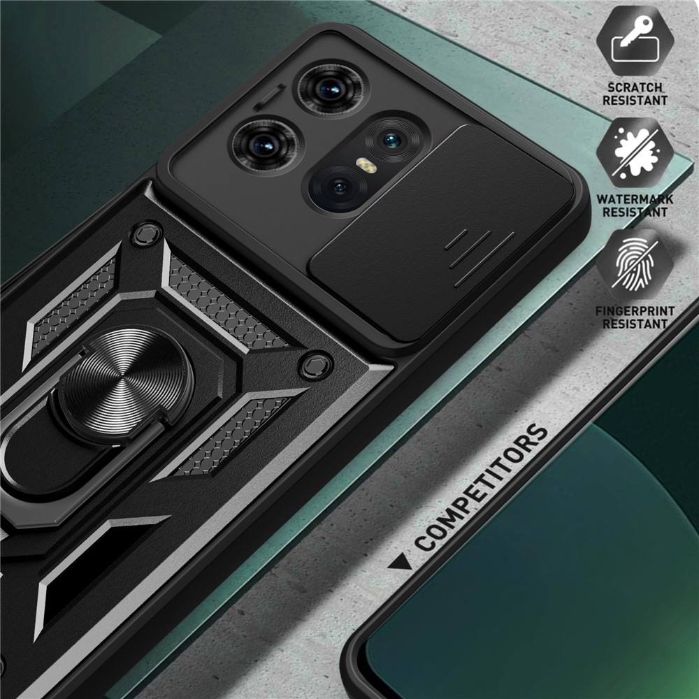 Slide odolný kryt na Motorola Edge 50 Pro 5G - černý