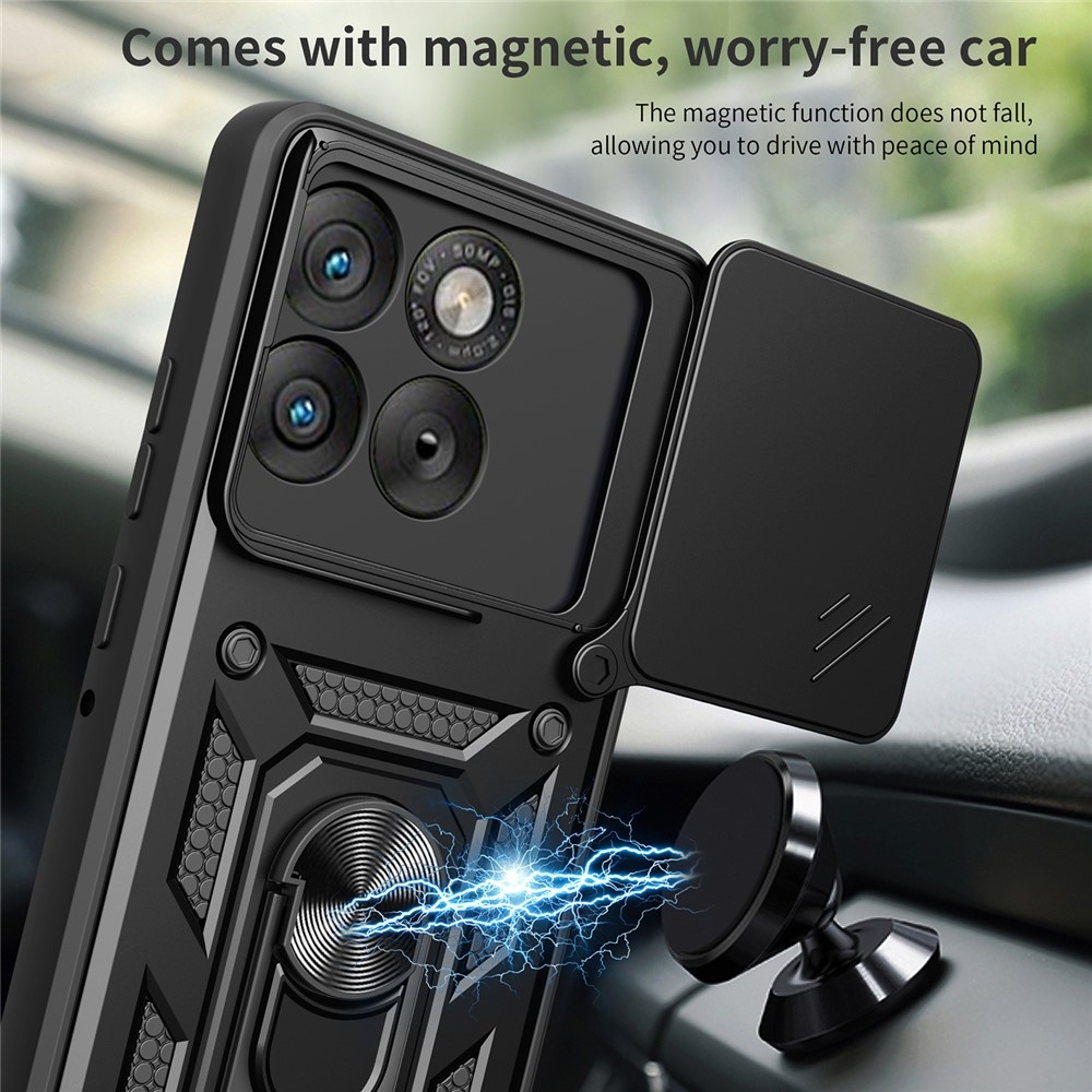 Slide odolný kryt na Motorola Edge 70 5G - černý