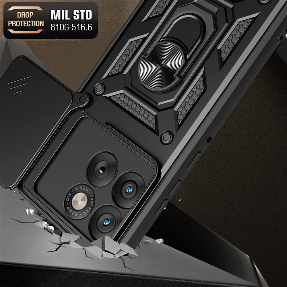 Slide odolný kryt na Motorola Edge 70 5G - černý