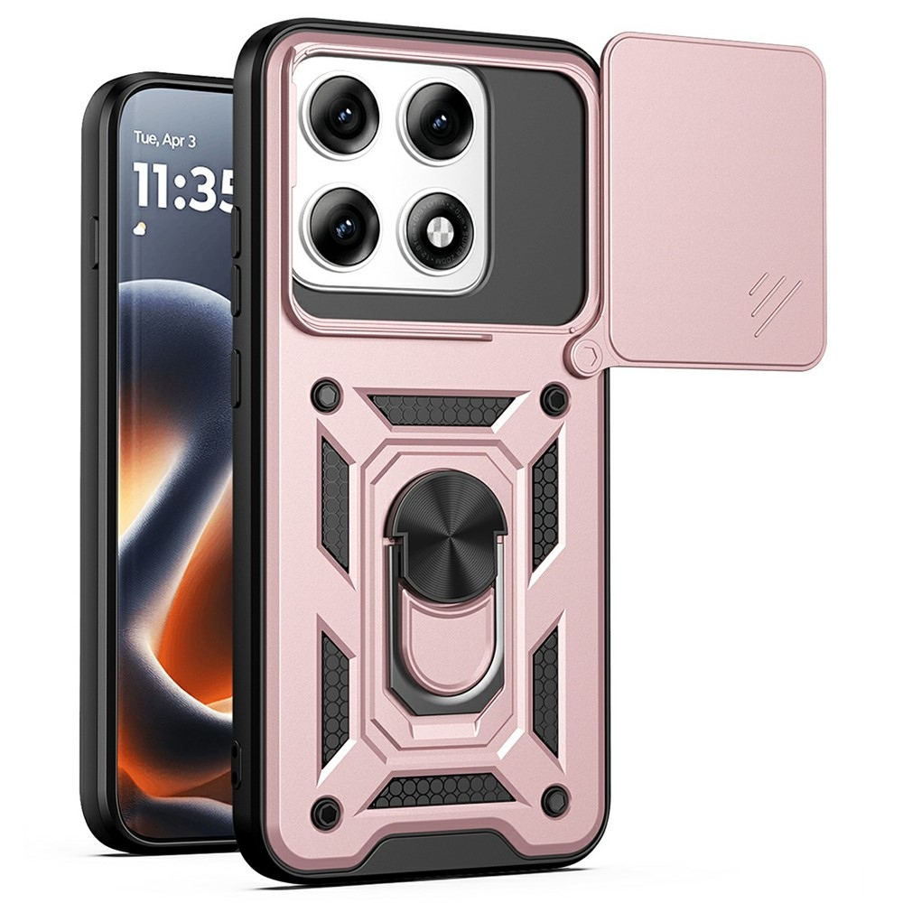 Slide odolný kryt na Motorola Edge 70 Pro 5G - růžovozlatý