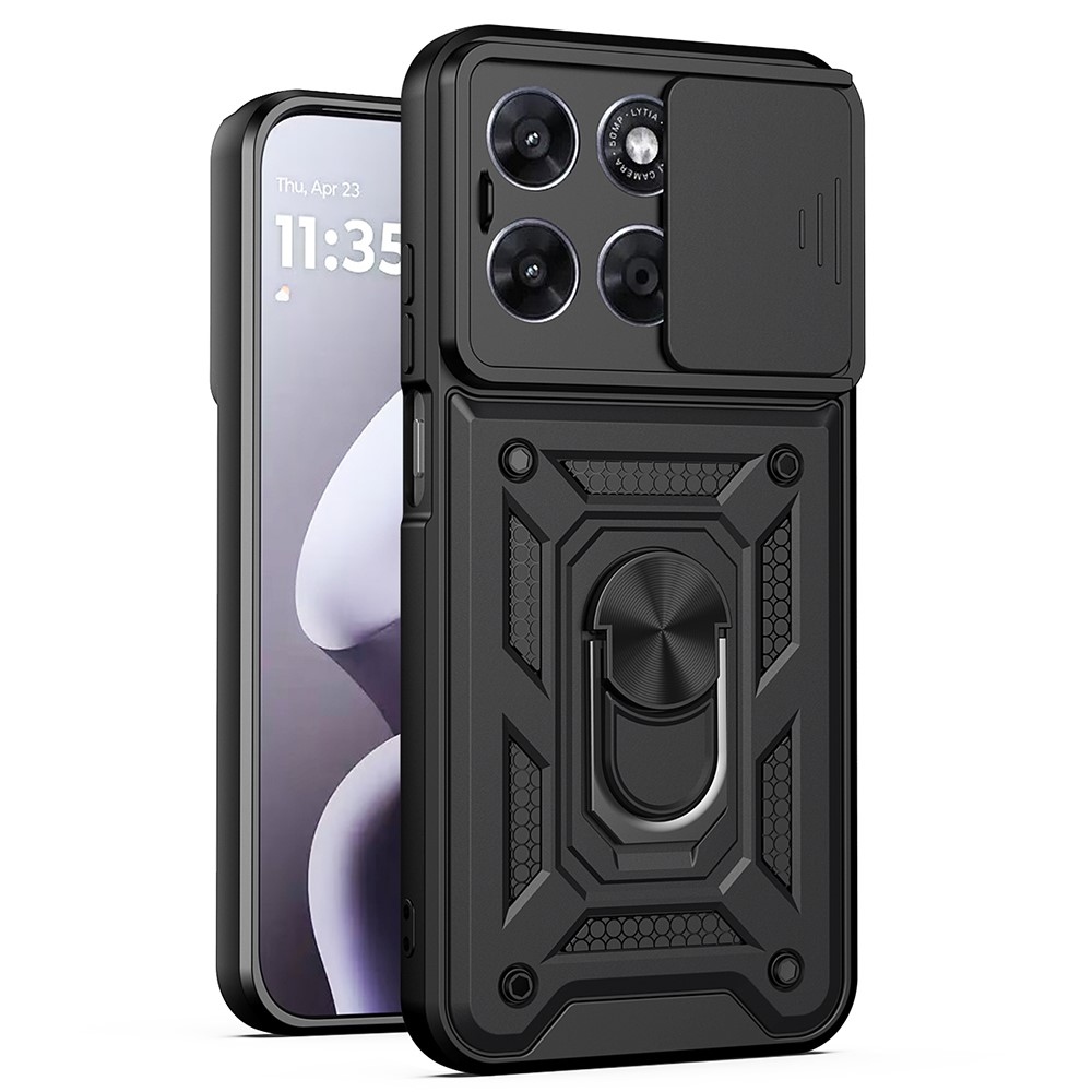 Slide odolný kryt na Motorola Moto G57 Power 5G - černý